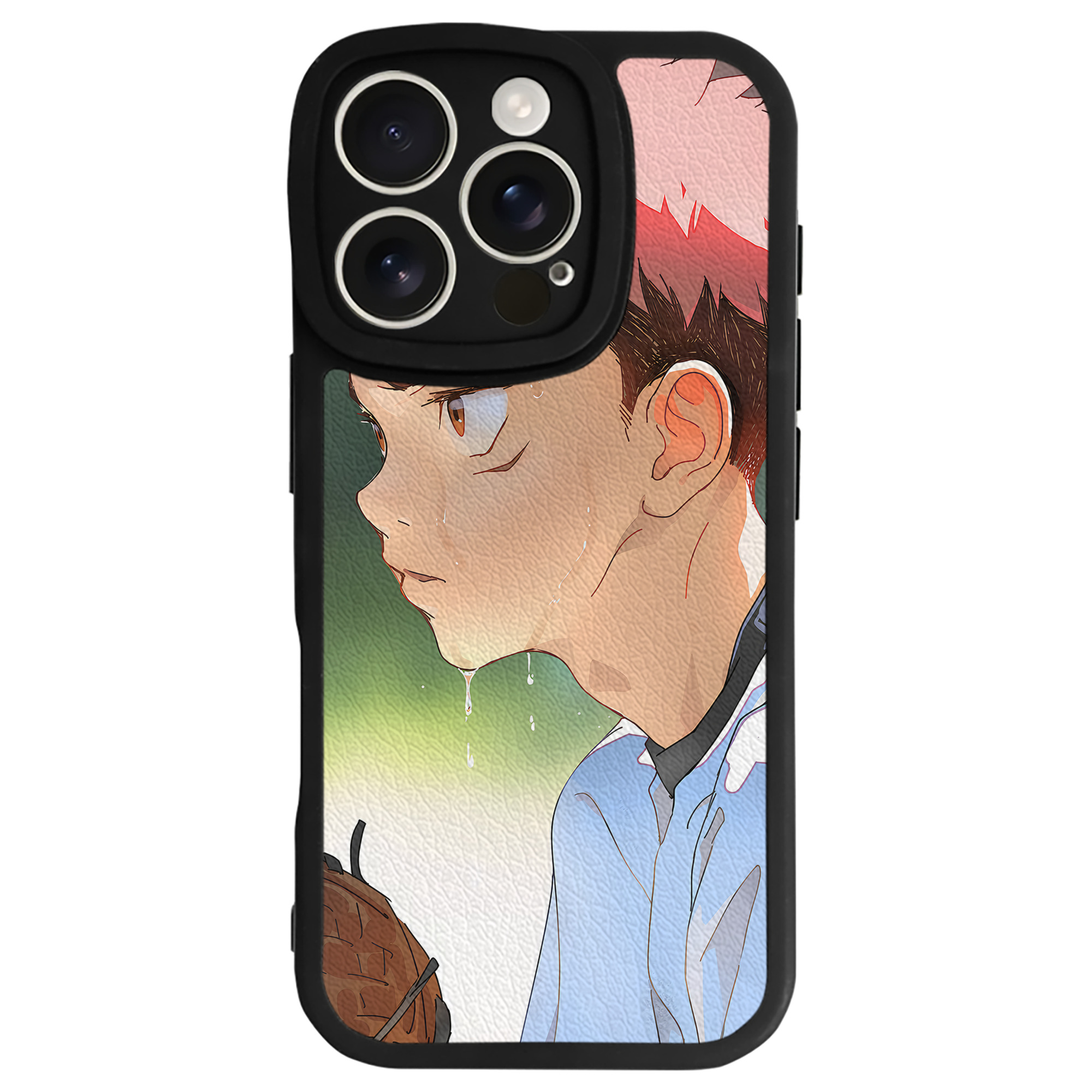 （画像用） 呪術廻戦 Jujutsu Kaisen 【iPhone 16シリーズ対応】シリコンスマホケース（レザー調） 材質：シリコン